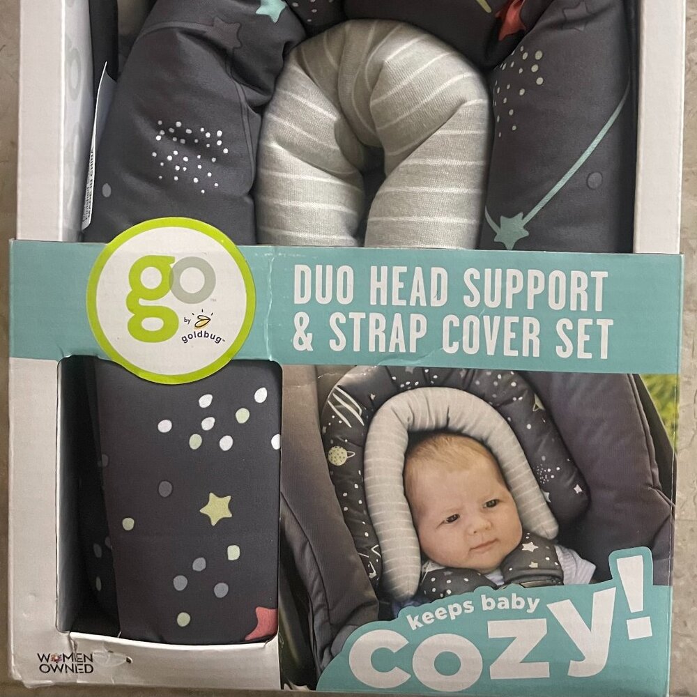 Go by Goldbug Duo Head and Strap Cover Set 4 Piece Support
